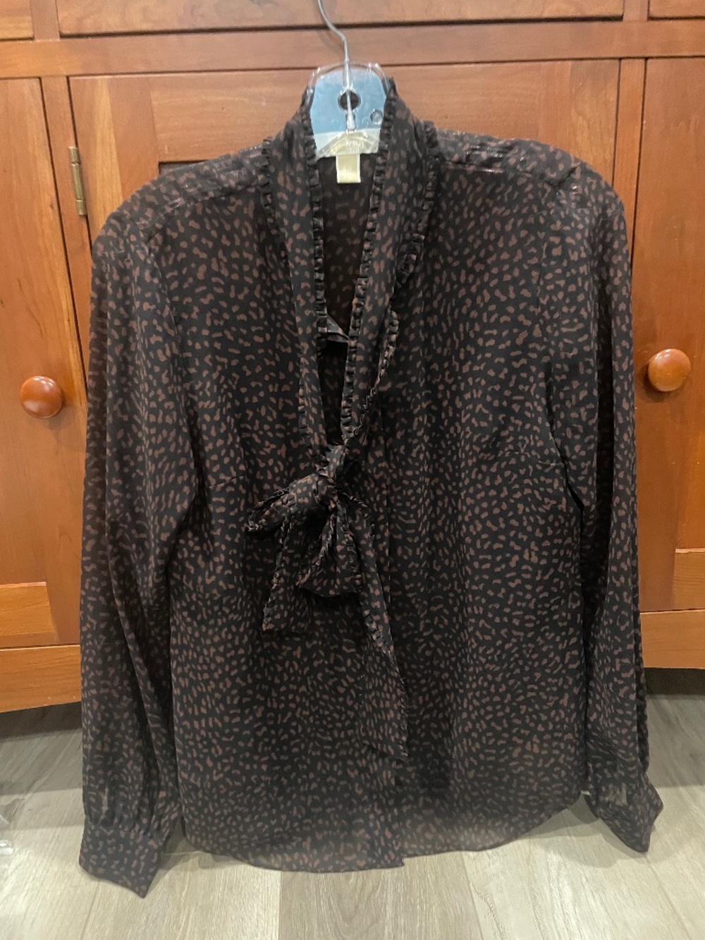 Michael Kors Animal Print Blouse